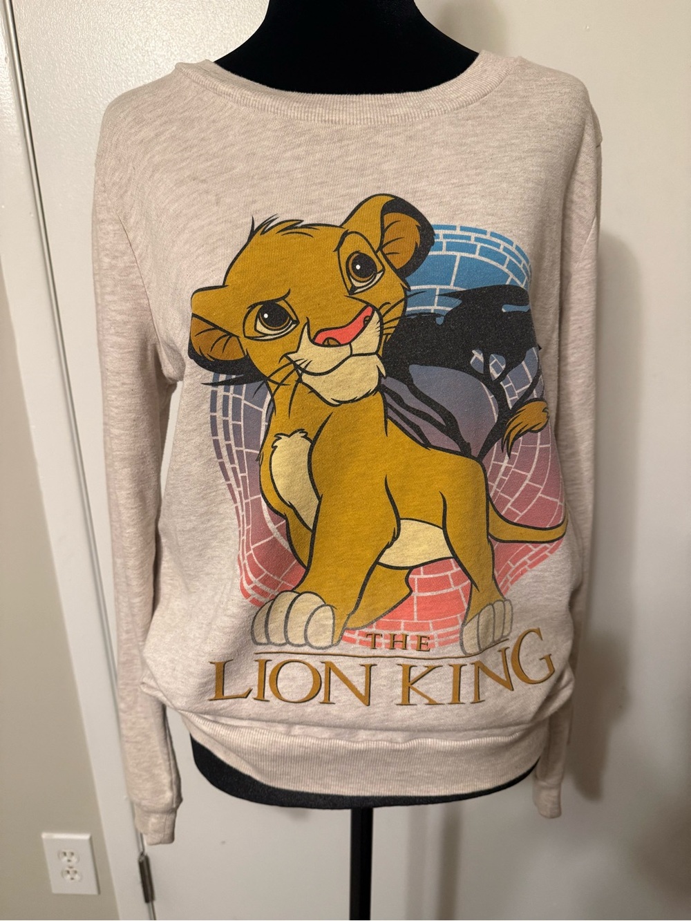 Disney’s The Lion King Graphic Sweatshirt- lace back